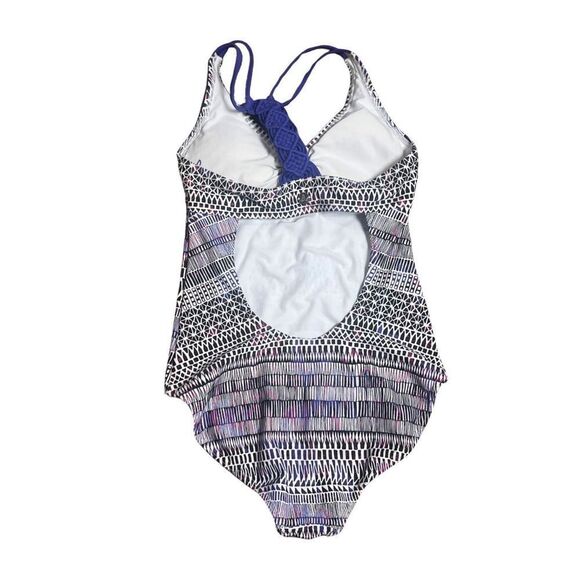 Prana Inez One Piece Purple Braided Detail in Back Women size XS - Picture 5 of 7